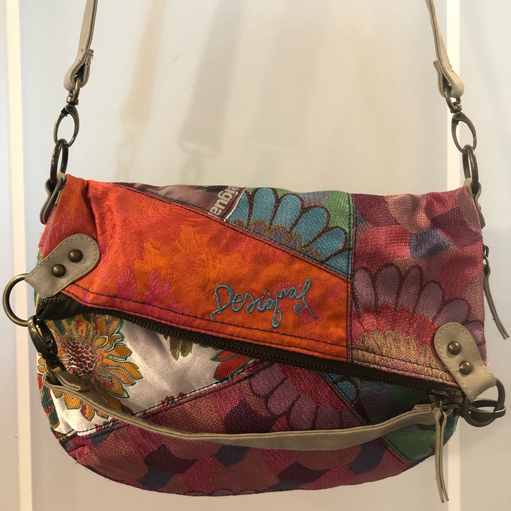 Authentic Desigual Multicolor Crossbody Bag